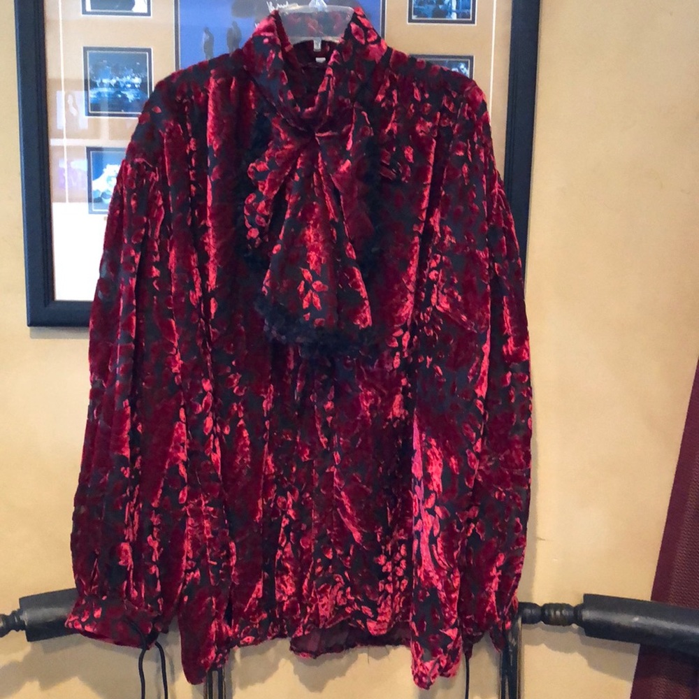 1800’s hundredth shirt large, size burnout velvet - Picture 1 of 7